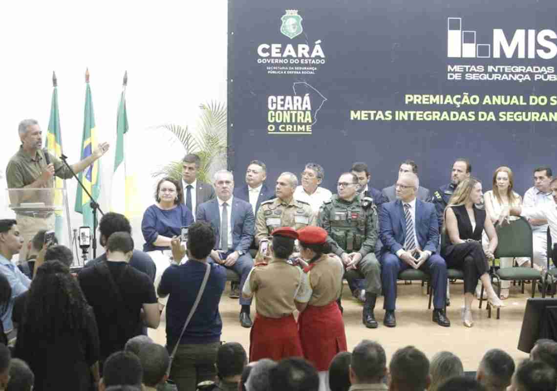 Governo do Ceará entrega Prêmio Misp 2025 e reforça segurança com novas viaturas blindadas